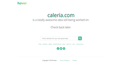 Desktop Screenshot of caleria.com